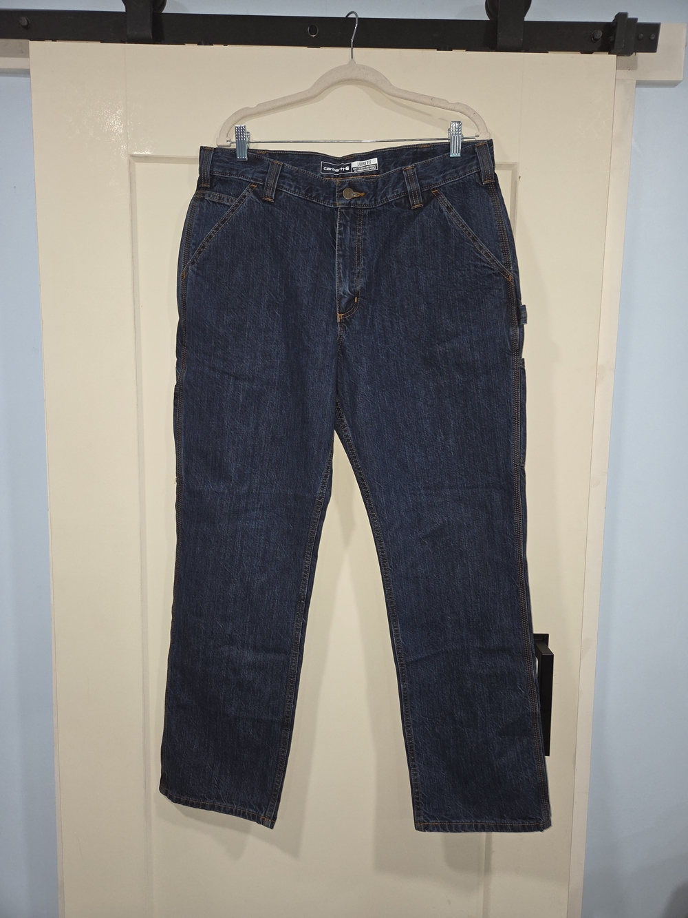 Carhartt Loose Fit Men's Jeans - Deep Indigo Blue - Picture 3 of 3